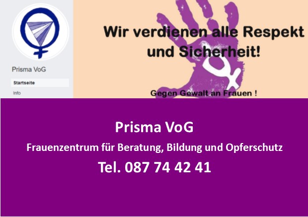 Prisma VoG – Hilfe bei häuslicher Gewalt