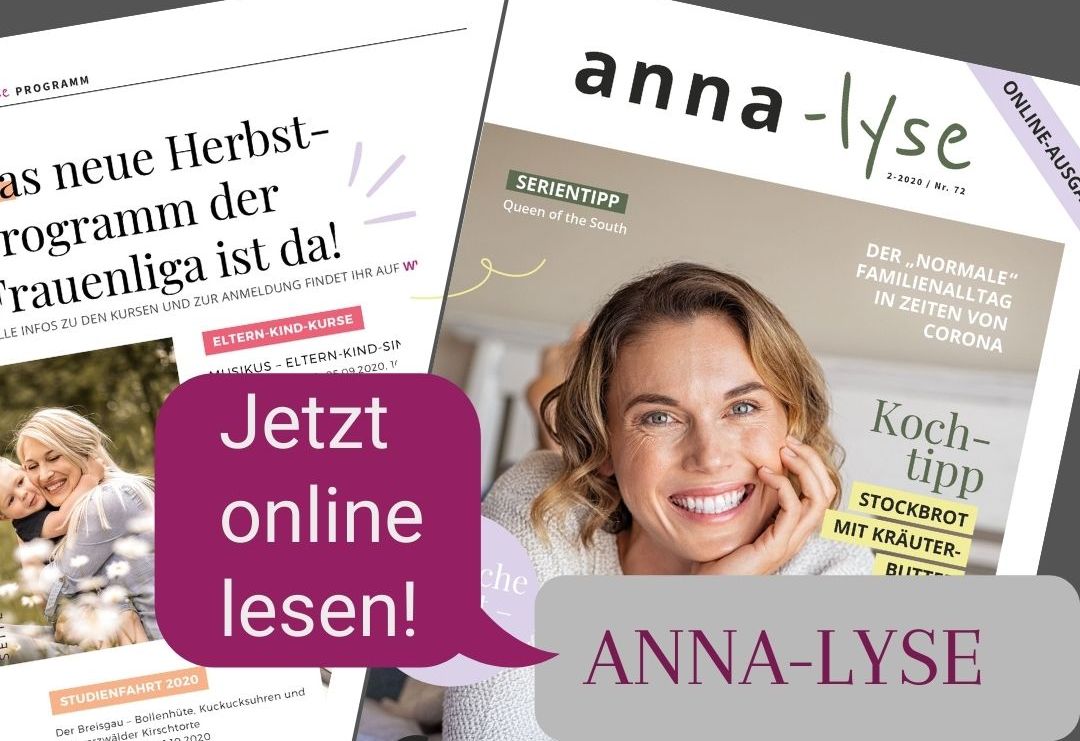 Unsere neue anna-lyse als Online-Ausgabe ist da!