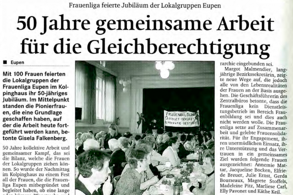 Bild zum Beitrag: Zeitzeugen – 92 Jahre Frauenliga