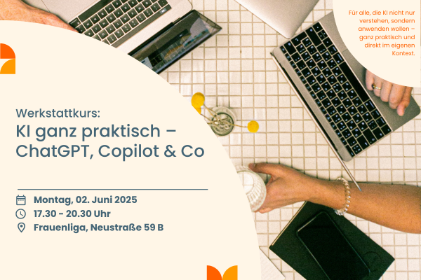 Praxiskurs: KI praktisch nutzen – ChatGPT, Copilot & Co