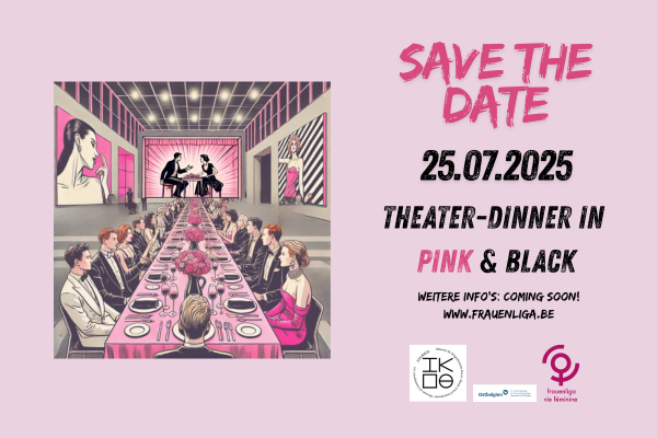 Theater-Dinner in Pink & Black