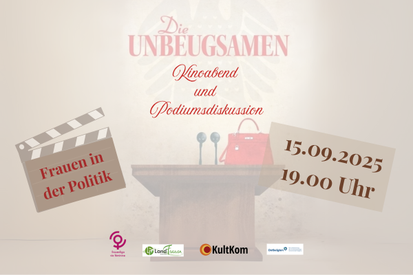 Kinoabend „Frauen in der Politik“