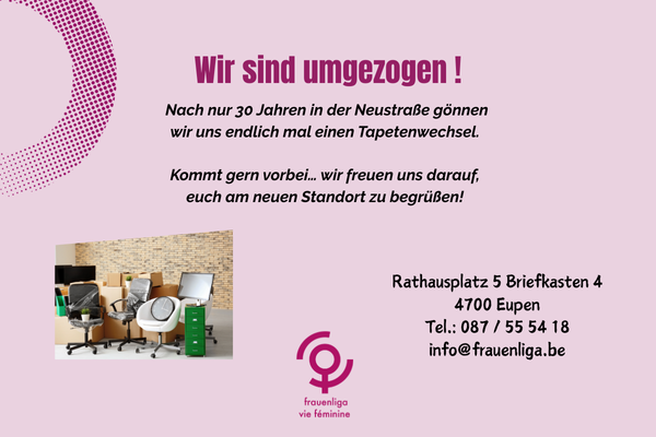 Bild zum Beitrag: Wir sind umgezogen!