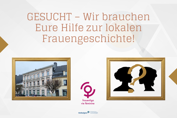 GESUCHT – Wir brauchen Eure Hilfe zur lokalen Frauengeschichte!