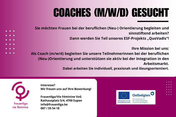 Coaches (m/w/d) gesucht