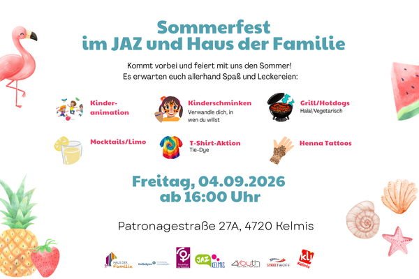 Sommerfest im Haus der Familie und JAZ