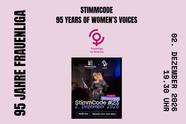 95 Jahre Frauenliga – Stimmcode #23: 95 Years of Women’s Voices
